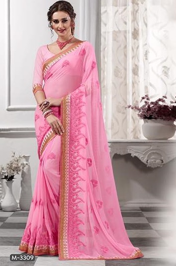 Georgette New Designer Sarees