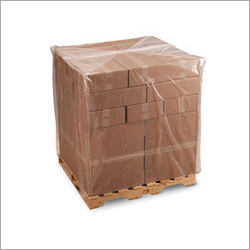Plastic Pallet Cover - Polyethylene, 48x40 Inches, Clear, 100 Microns Thickness | High Tear Resistance, UV Resistant, Lightweight at 1.5 Kg