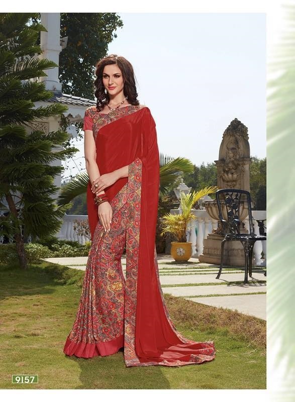 Silk Designer Printed Sarees