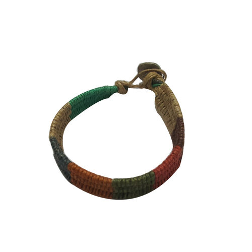 Green Color Leather Bracelets