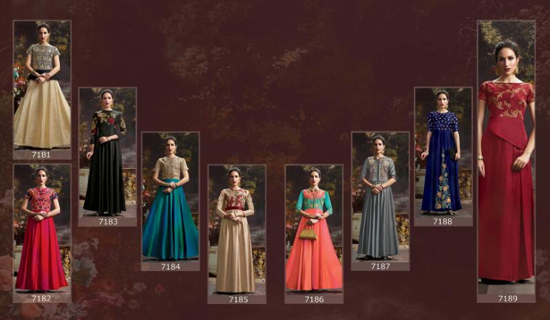 Ladies Salwar Suits - Faux Georgette & Dull Santoon Fabric, Trendy Ethnic Design With Embroidered Pattern, Anti-wrinkle, Breathable, Full Sleeves, Custom Size Options
