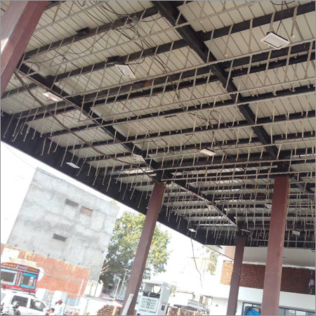 प्रीफैब्रिकेटेड पेट्रोल पंप कैनोपीज़