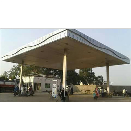 पेट्रोल पंप शेड्स कैनोपी