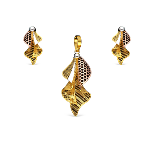 गोल्ड पेंडेंट सेट