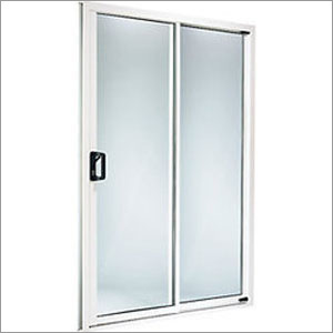  व्हाइट स्लाइडिंग UPVC आँगन दरवाजा