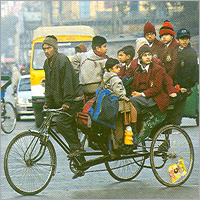 रिक्शा के टायर