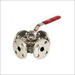 चार तरीकों वाले बॉल वाल्व