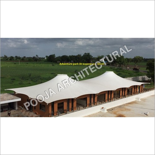 Tensile roofing for house ,restaurant guest house