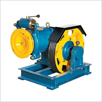 एलिवेटर गियर्ड ट्रैक्शन मशीन