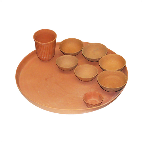 Earthen Rajasthani Thali