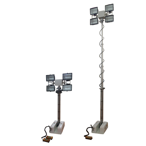 Halogen Lamps Roof Mount Move Lighting Tower