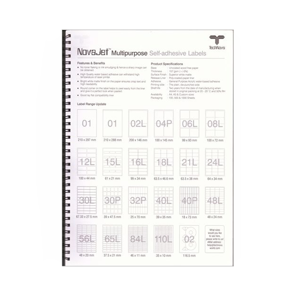 Paper Self Adhesive Labels