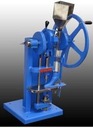 Sky Blue Hand Operated Tablet Making Machine