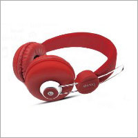 Wave On Ear Red Headphone