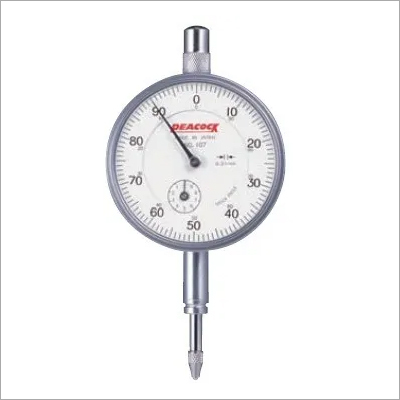 Dial Indicator - Stainless Steel, 3-8 Inch Size | Analog Display with Shock-Proof Mechanism, Waterproof and Dust-Proof Design, 10 mm Graduation, 0.01 mm Precision