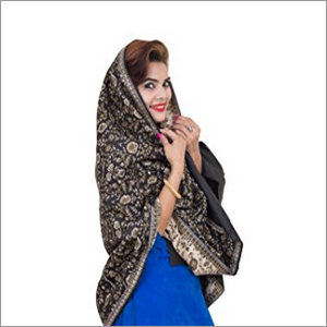 पारंपरिक कश्मीरी तूस जाल शॉल