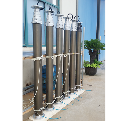 9 मीटर सीसीटीवी न्यूमेटिक टेलीस्कोपिक मास्ट