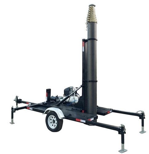 18M Mobile Mast Tower System Dimension(L*W*H): 5X1.8X1.6  Meter (M)
