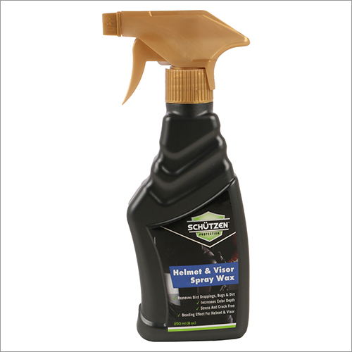 हेल्मेट और वाइज़र स्प्रे वैक्स
