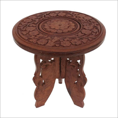 दस्तकारी लकड़ी की मेज