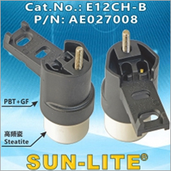 E12 Push-In Terminals Lampholder
