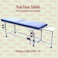 Traction Table with Quadriceps Chair