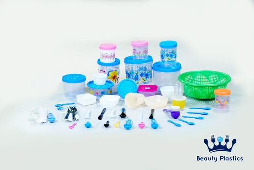 Household Plastic Containers - Pp Material, Various Sizes, Transparent Color | Air Tight, Microwave Safe, Easy Handling, Food Grade