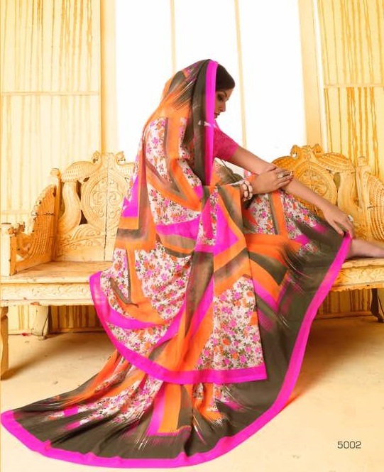 Georgette Shopping Of Designer Saree