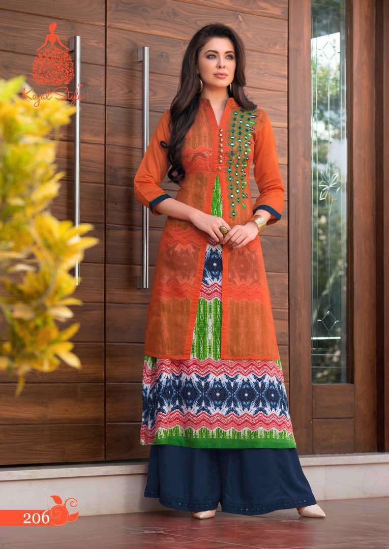 Ladies Kurti - Rayon, Customized & Plus Size Options | Long Sleeve, Embroidered, Traditional Style For All Seasons