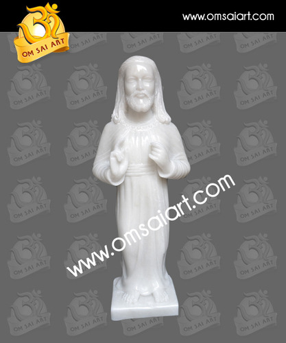 Marble Jesus Statue