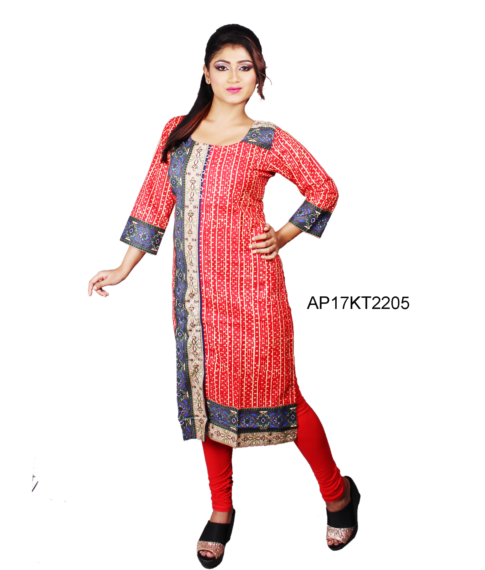 Printed Rayon Kurti