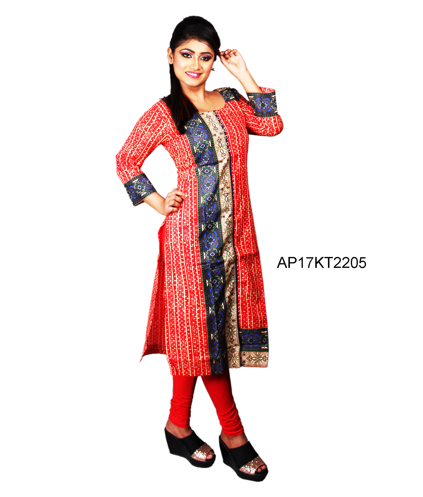 Printed Rayon Kurti