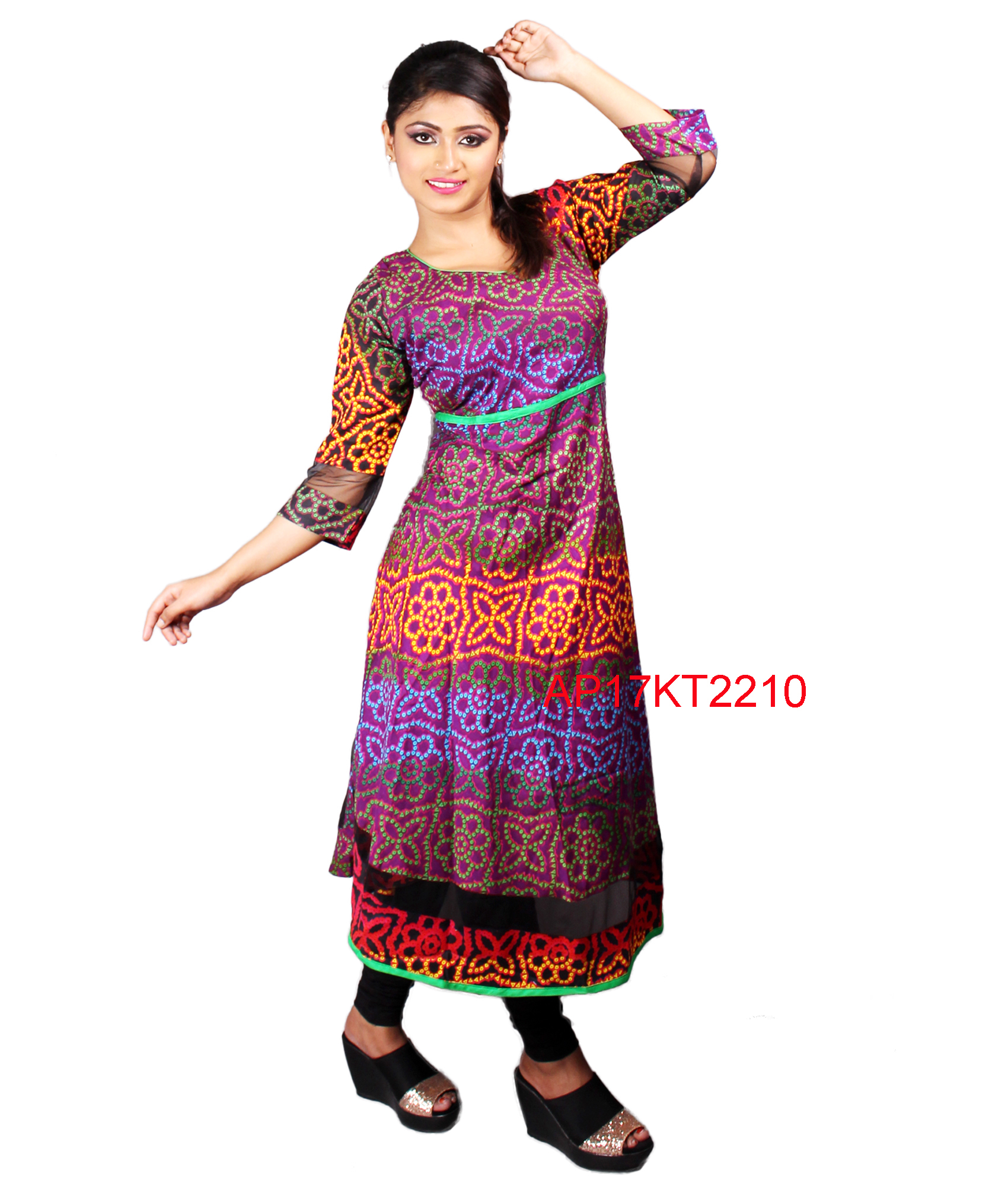 Digital Printed Rayon Kurti