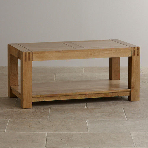 Natural Acacia Wood Coffee Table