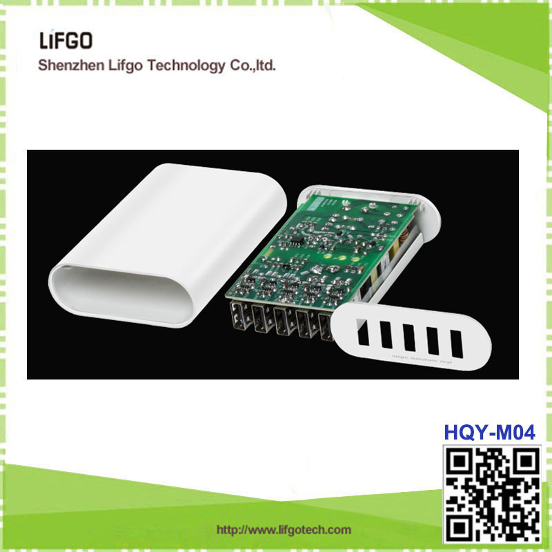 Multi Usb Charger - 10 Ports, 1.5m Cable, 8.2a Output | Compact Design, Fast Charging, Home/office/travel Compatible
