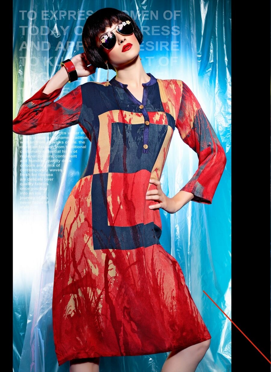Digital Printed Kurtis