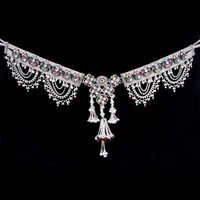 डिजाइनर सिल्वर कमरबंद