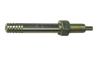 Anchor Fastener - Mild Steel, Sizes 12x100mm & 12x75mm, Silver Color - Round Shape, Painted Finish, Heavy Duty Mechanical Tool For Permanent Joints