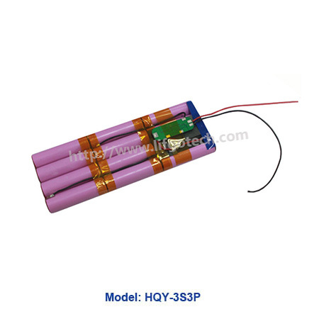 11.1v Li Ion Battery Pack