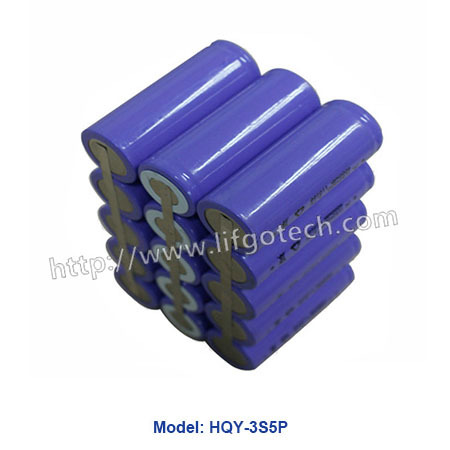 11.1v Li Ion Battery Pack