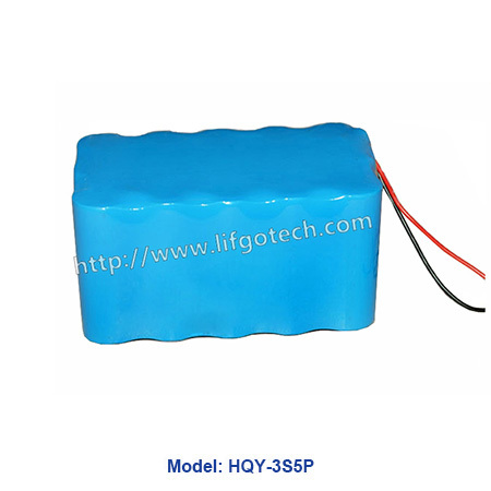 11.1v Li Ion Battery Pack