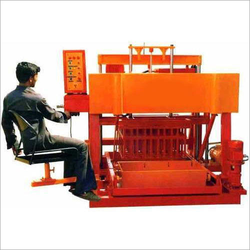 Orange Egg Laying Type Block Machine