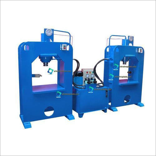 Tile Press Machine - Mild Steel, 20 m/min Capacity, Blue | Automatic, User-Friendly, Long Service Life