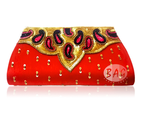 Assorted Color Stylish Evening Clutch Bag