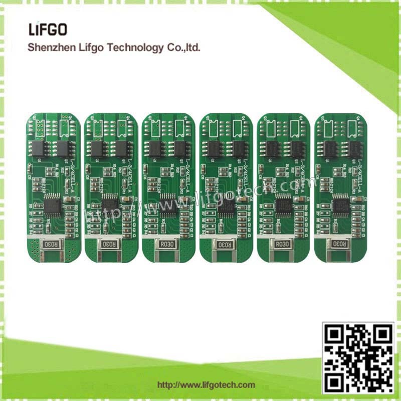 Pcb - 2 Layers, Fr4 Material, Voltage: 12.6-21.0v, Current: 4-15a | Compact Design, High Efficiency, Overcharge Protection, Short Circuit Protection