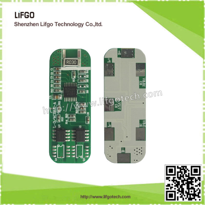 Pcb - 2 Layers, Fr4 Material, Voltage: 12.6-21.0v, Current: 4-15a | Compact Design, High Efficiency, Overcharge Protection, Short Circuit Protection