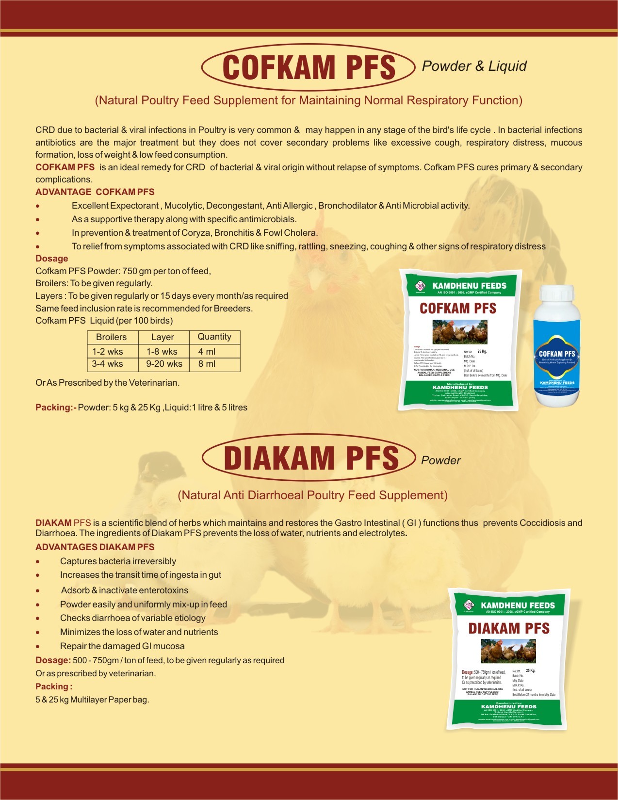 Cofkampfs-for Maintaing Normalrespiratory Function