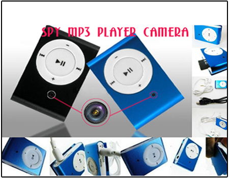 Spy Camera In Mp3 Player