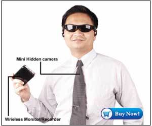 Spy Hidden Neck Tie Camera