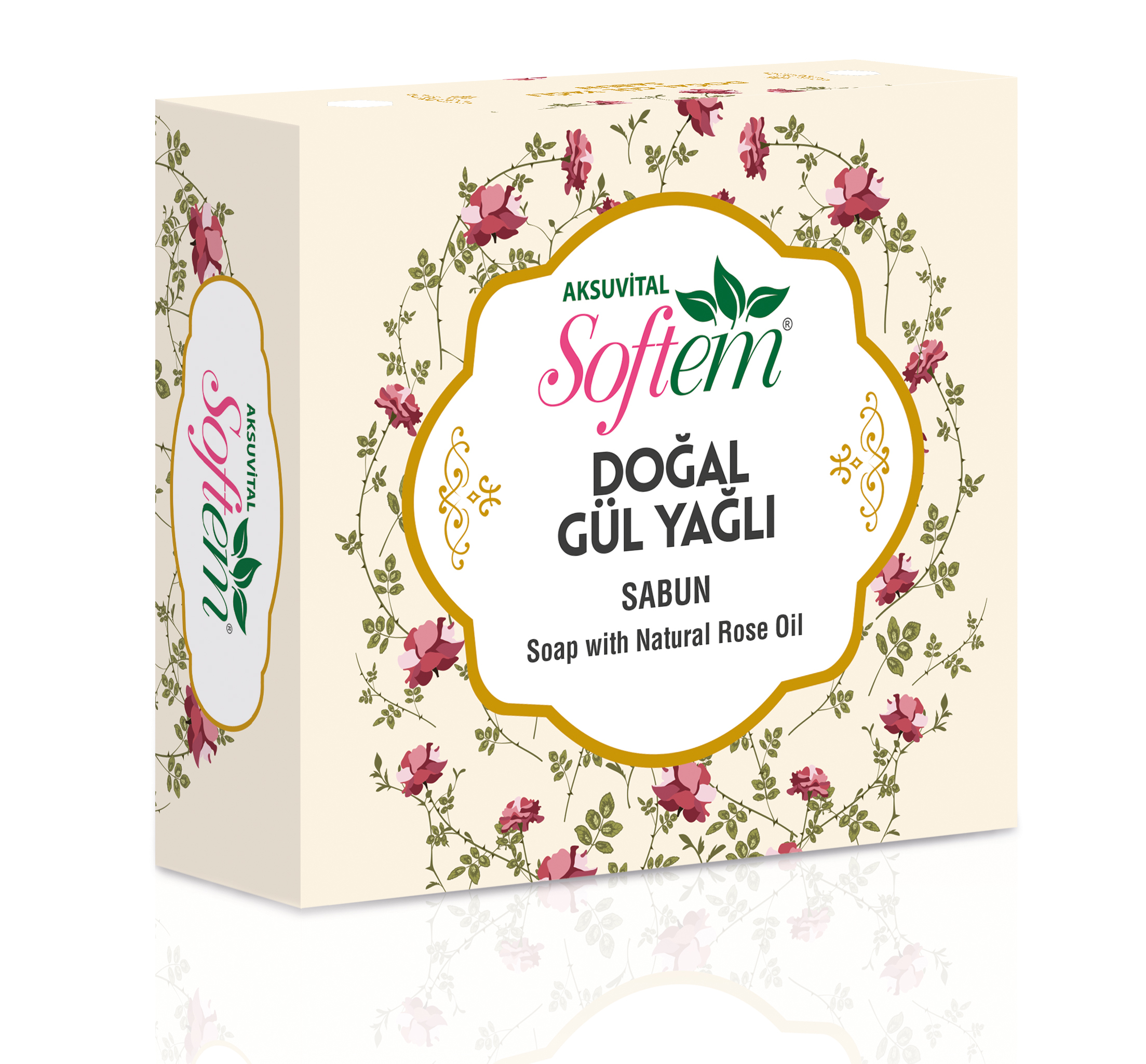 Smudge Proof Rose Soap Bath Soaps